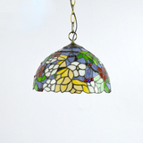 D12inch Tiffany Glass Pendant Light Ambient Light  Chandelier Decorative Lamp