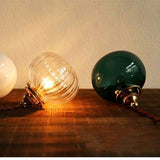 Vintage Brass Glass Chandelier  Lighting Fixture Clustered Pendant Lights