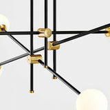 2/3/4/6/9/12 Simplicity Sputnik Pendant Light Chandelier Lighting Lamp Ambient Light - heparts