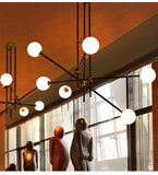 2/3/4/6/9/12 Simplicity Sputnik Pendant Light Chandelier Lighting Lamp Ambient Light - heparts