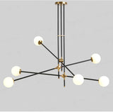 2/3/4/6/9/12 Simplicity Sputnik Pendant Light Chandelier Lighting Lamp Ambient Light - heparts