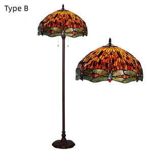 20inch*66inch Tiffany Floor Lamp Ambient Light Switch Eye Protection