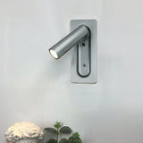 LED Wall Simple Spotlights 3W 360 Degree Rotation with Hide Switch  LED Integrated