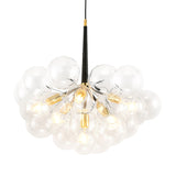 3-6 Lights Glass Ball Pendant Light Nordic Creative Living Room E26E27