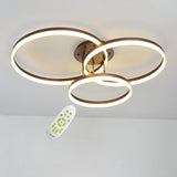 3-Head Modern Simplicity Led Ceiling Lamp LED Integrated Dimmable Flush Mount Lights - heparts