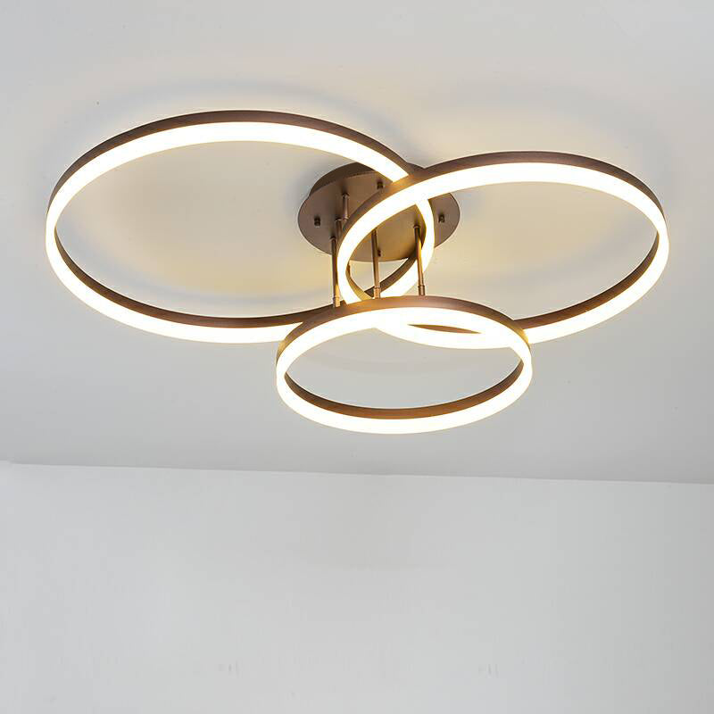 Led Flush Flush Mount Lighting Led OKELI Flush Mount Matte Black Cylinder Down