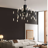 36-Lights Luxurious Acrylic Chandelier Ambient Light Painted Living Room G4 / LED Integrated - heparts