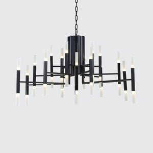 36-Lights Luxurious Acrylic Chandelier Ambient Light Painted Living Room G4 / LED Integrated - heparts