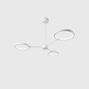 3/6/8-Light Mini LED Chandelier Ambient Light Painted Finishes Metal Silica Gel Mini Style - heparts