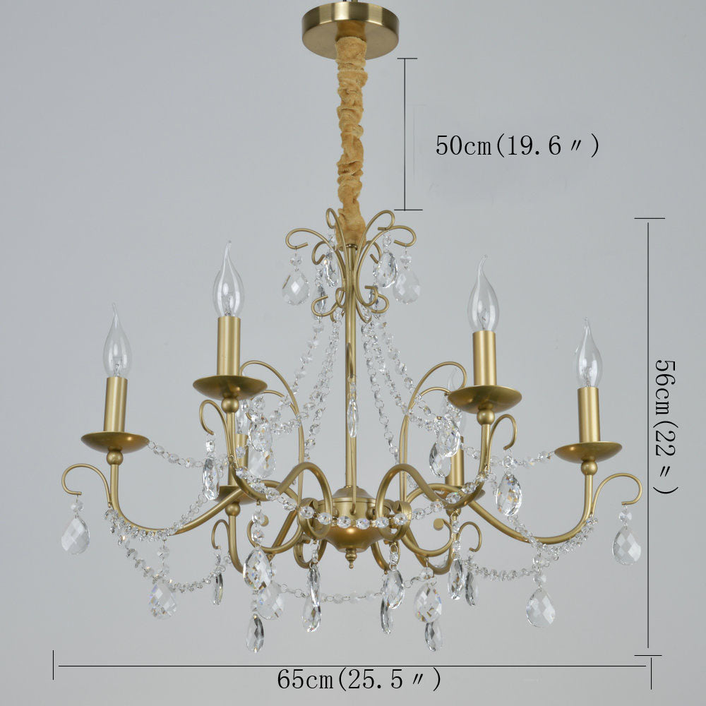 Crystal candle chandelier hot sale