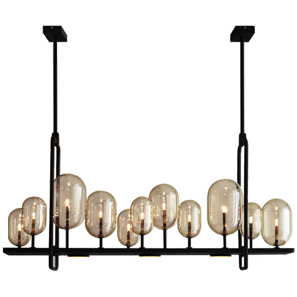iDEGU kroonluchter, industriële hanglamp, 33 cm, vintage iDEGU kroonluchter, industriële hanglamp, 33 cm, vintage