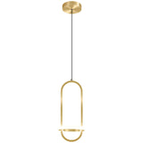 Modern 15 cm LED Pendant Light Modern Nordic Gold Circle Design