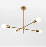 4/6/8-Light Sputnik Pendant Light Chandelier Lighting Lamp Ambient Light - Adjustable - heparts