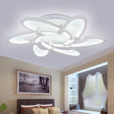 6-Heads Modern Style Simplicity Acrylic LED LED Integrated Flush Mount Lights - heparts