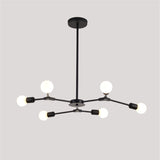 6-Lights Sputnik Northern Europe Chandelier Pendant Light Modern Metal Molecules E26 / E27 - heparts