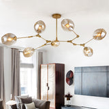 6/7/9 Lights Sputnik Pendant Light Chandelier Lighting Lamp Ambient Light - heparts