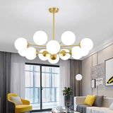 6/8/12 Lights Pure Copper Sputnik Magic Ball Chandelier Pendant Lighting E26/E27