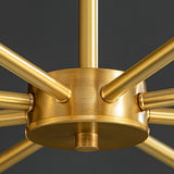 6/8/12 Lights Pure Copper Sputnik Magic Ball Chandelier Pendant Lighting E26/E27