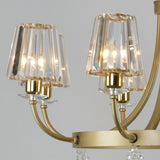 6/8 Gold Candle-style Chandelier / Chandeliers Uplight / Ambient Light Electroplated Crystal, Candle Style 110-240V Bulb Not Included / E12 / E14 - heparts