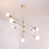 7-Lights Sputnik Modern Electroplated Pendant Lights Fixture Flush Mount E26/E27 - heparts