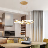 Petal Modern LED Pendant Lights Suspension Lighting for Dinning Room Foyer Bedroom Hanging Lamp 90-265V