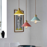 8 inch Macaroon Mini Metal Simplicity Pendant Light Ceiling Lamp Down light E26 - heparts