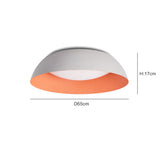 Modern Minimalist Round LED Ceiling Light Bedroom Living Room INS