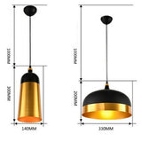 Aluminum Mini Pendant Light Downlight Painted Finishes Metal Designers E26/E27 - heparts