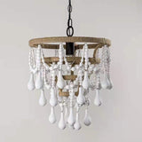 Bohemia Pendant Lighting Unique Empire Chandelier with Beaded Accents