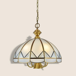 Brass Chandelier Ambient Light 7-Light Living Room Glass Candle Style E26 /E27  E12/E14 - heparts