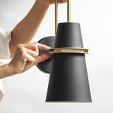 Bugle Macaroon Wall Lamp Designer's Lamp Nordic Creative Simple Modern Stairway Hall - heparts