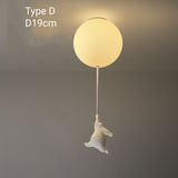 Cartoon Bear Ceiling Lamp for Children's Bedroom Lamps
