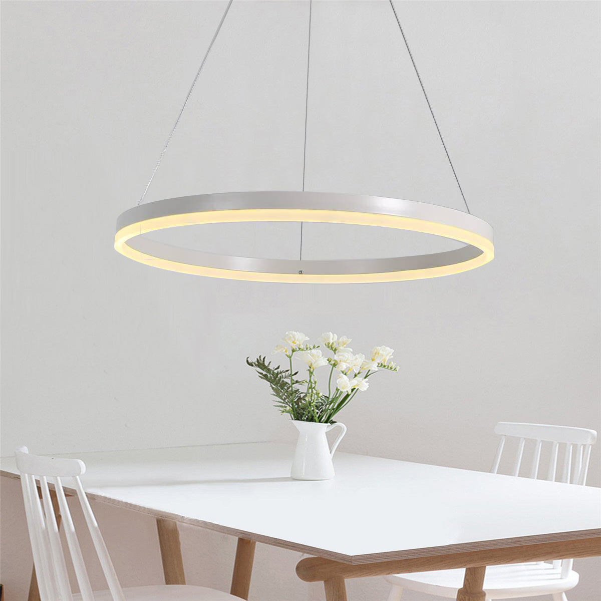 Circle 60 cm 36W Modern Acrylic Simplicity LED Pendant Lights LED ...