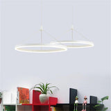 Circle 60 cm New Design LED Pendant Light Metal Acrylic Painted Finishes LED Integrated