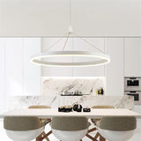 Circle 60 cm New Design LED Pendant Light Metal Acrylic Painted Finishes LED Integrated