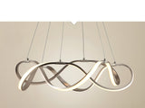 Circular Pendant Light Modern Chandelier Pendant Light LED Dimmable with Control - heparts