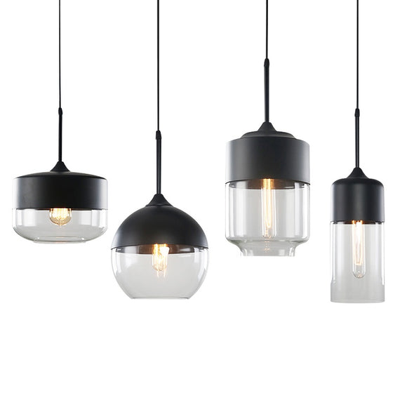 Classic Bottled Pendant Light Edison bulb - heparts