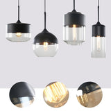 Classic Bottled Pendant Light Edison bulb - heparts