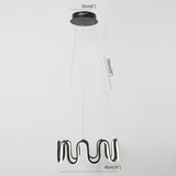 D40cm Bracelet Crown Circular Pendant Light Chandelier Lighting Ambient Light - LED Dimmable Remote Control - heparts