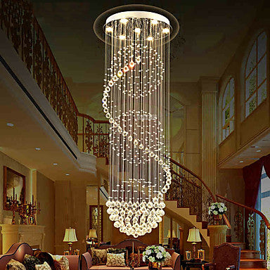 9 light crystal chandelier 2025