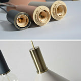 DIY Macaroon Mini Pendant Light Ceiling Lamp Down light E26/E27 Bulb Included 40W - heparts