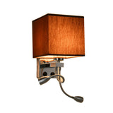 Fabric Vintage Wall Sconces with LED Swing Lights E26/E27 - heparts