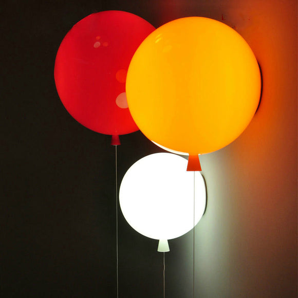 Fashionable Colorful Balloon Lamp Mini Wall lamp Kids E26/E27 - heparts