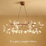 Firefly Crossbars Sputnik Pendant Light Chandelier Ambient Light Candle Style LED - heparts