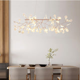 Firefly Crossbars Sputnik Pendant Light Chandelier Ambient Light Candle Style LED - heparts