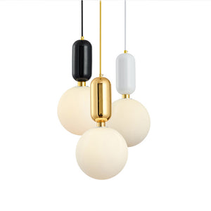 Glass Globe Mini Style Creative Adjustable Pendant Light Metal  Mini Modern  Nordic Style