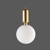 Glass Globe Mini Style Creative Adjustable Pendant Light Metal  Mini Modern  Nordic Style