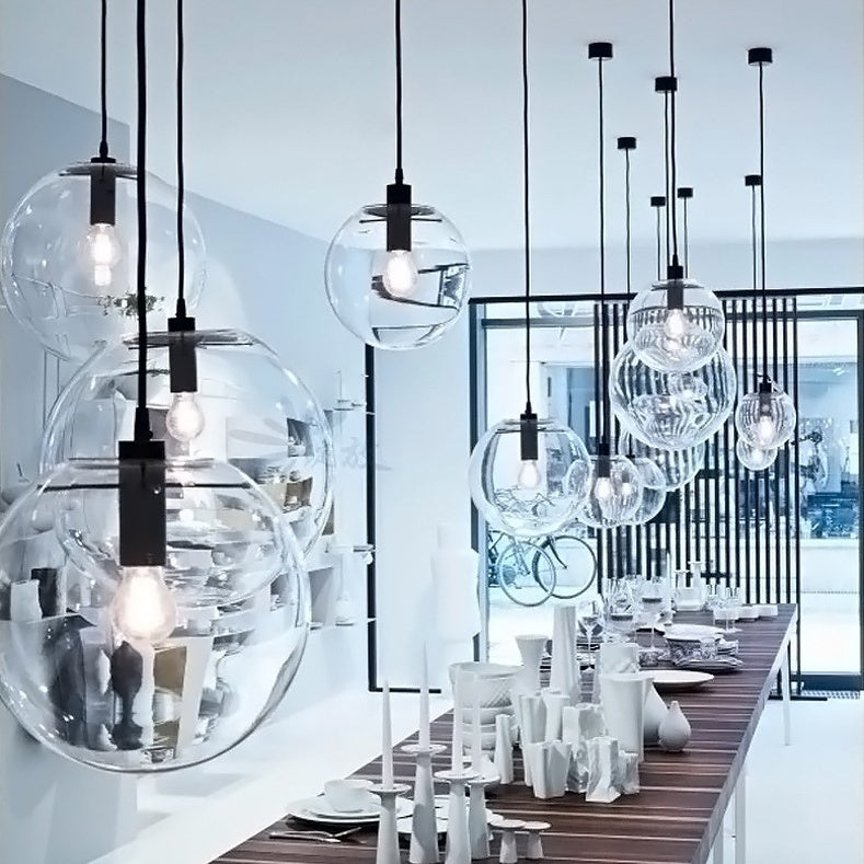 Modern globe chandelier on sale