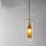 Gourd/Globe/Cylinder Pendant Light Ambient Light Electroplated Glass Glass E26/E27 - heparts