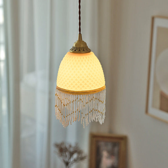 Grid Tassel Bohemia Pendant Lighting Unique Empire Chandelier Bar Aisle Chandelier